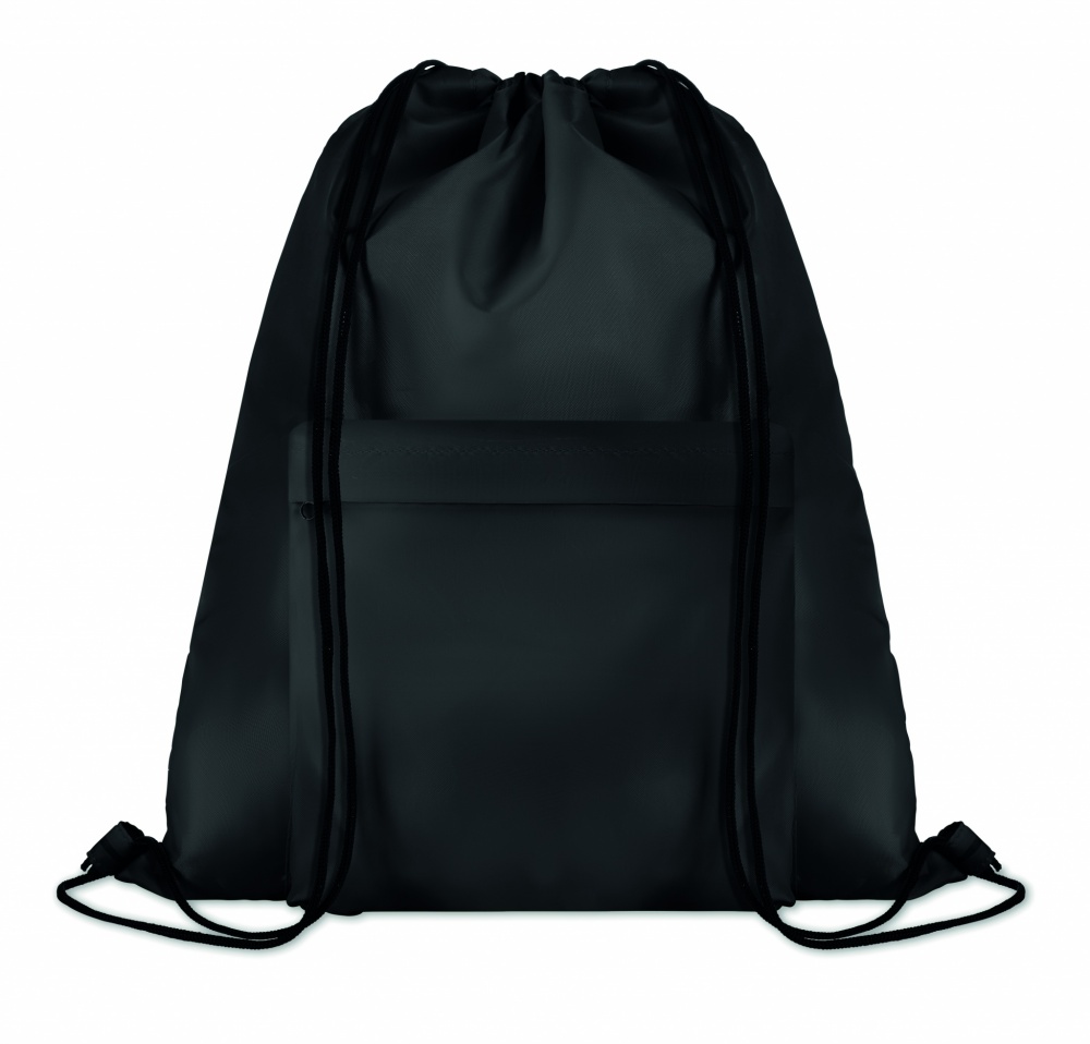 Logotrade promotional item picture of: 210D Polyester drawstring bag