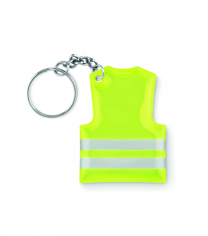 Logotrade business gifts photo of: Key ring with reflecting vest Jekabpils