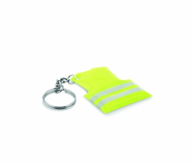 Logotrade corporate gift picture of: Key ring with reflecting vest Jekabpils