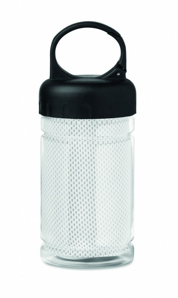 Logo trade promotional products picture of: Cooling towel in PET bottle