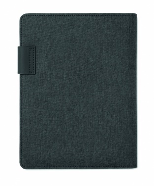 Logotrade corporate gift picture of: A5 folder with power bank