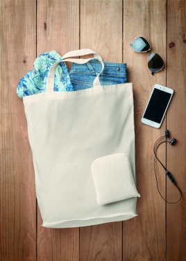 Logo trade corporate gifts picture of: 100gr/m² foldable cotton bag