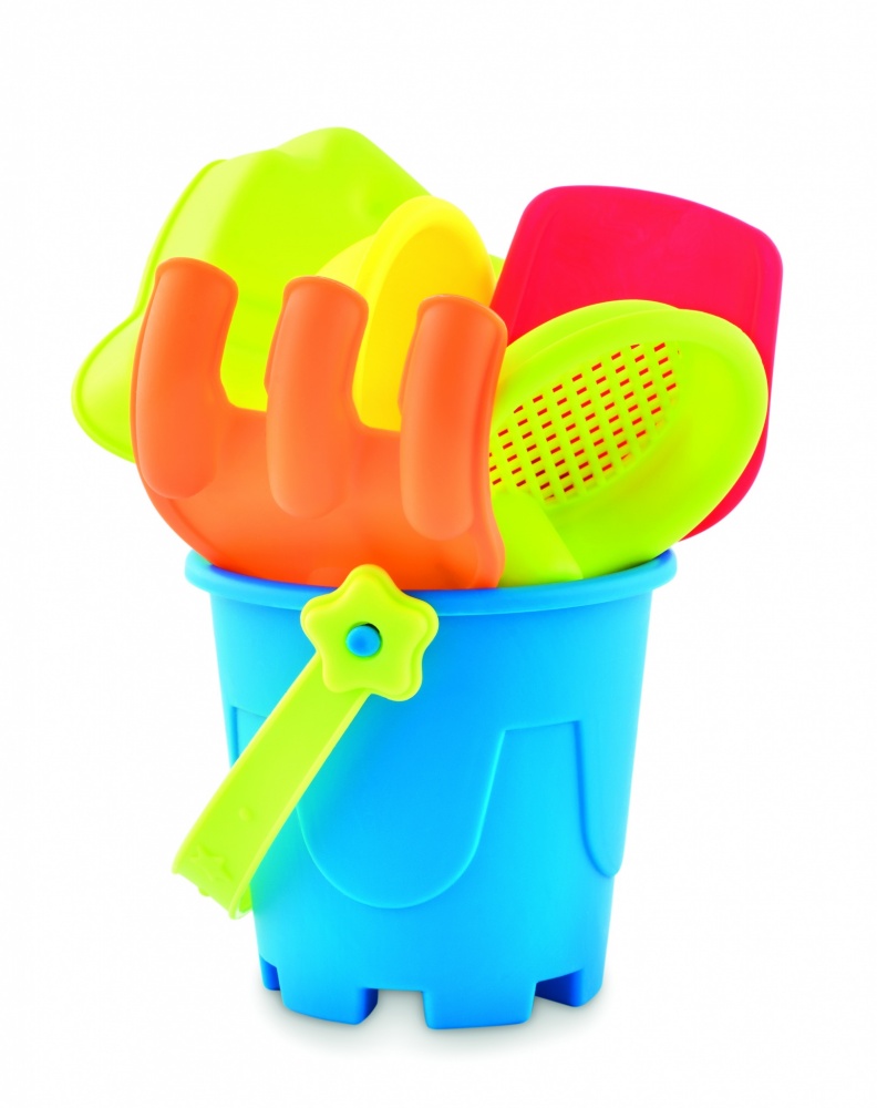 Logo trade corporate gifts image of: Sand Bucket