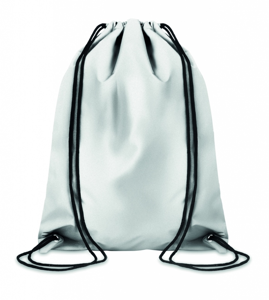 Logotrade advertising product image of: High reflective drawstring bag