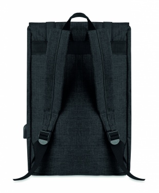 Logo trade promotional merchandise photo of: Backpack in 600D polyester