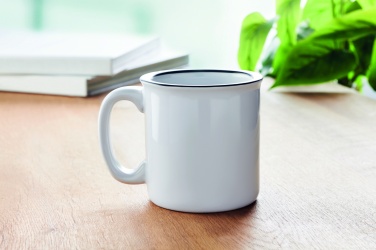 Logotrade promotional product picture of: Sublimation ceramic mug 240ml