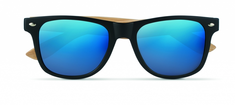 Logo trade promotional gifts picture of: Sunglasses with bamboo arms RAKVERE