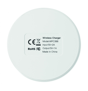 Logo trade corporate gifts image of: Wireless charger 5W