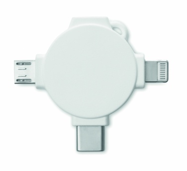 Logo trade promotional gifts image of: 3 in 1 cable adapter