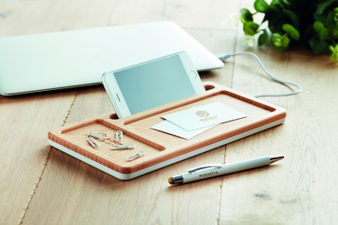 Logo trade business gift photo of: Wireless charging pad 5W MALABAR