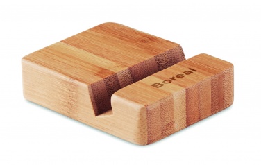Logo trade promotional merchandise image of: Bamboo stand APOYA
