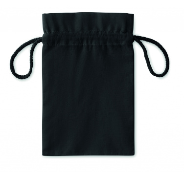 Logo trade advertising products picture of: Small Cotton draw cord bag