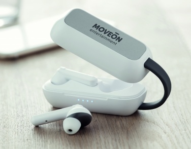 Logo trade advertising product photo of: TWS wireless charging earbuds