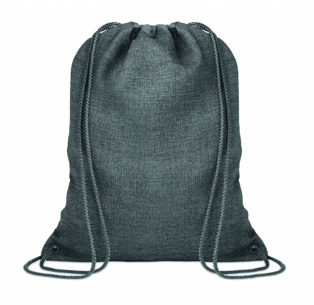 Logotrade promotional product image of: 1200D heathered drawstring bag