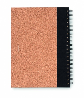 Logo trade corporate gift photo of: Cork notebook with pen