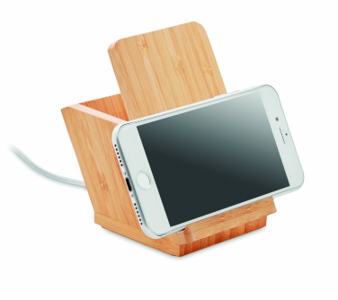 Logotrade promotional gift picture of: Wireless charger pen holder 5W BAICOI