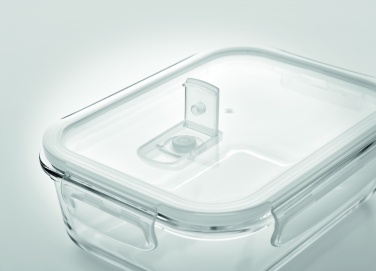 Logo trade business gift photo of: Glass lunchbox & PP lid 900ml