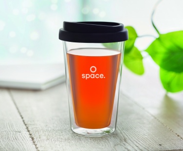 Logo trade promotional item photo of: High borosilicate glass 350ml