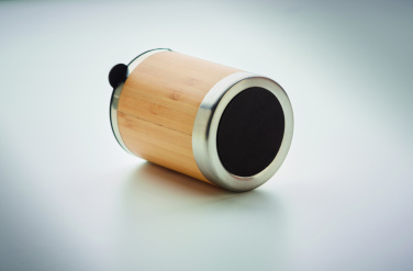 Logo trade promotional product photo of: Tumbler in bamboo cover 250ml