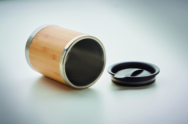 Logotrade promotional giveaway image of: Tumbler in bamboo cover 250ml