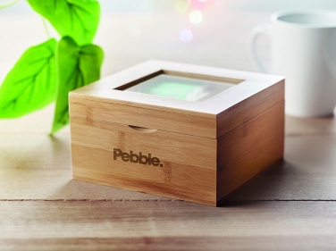 Logotrade promotional product image of: Bamboo tea box