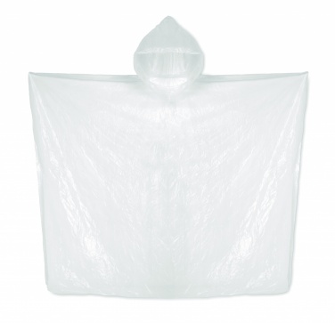 Logo trade promotional item photo of: Biodegradable poncho and bag