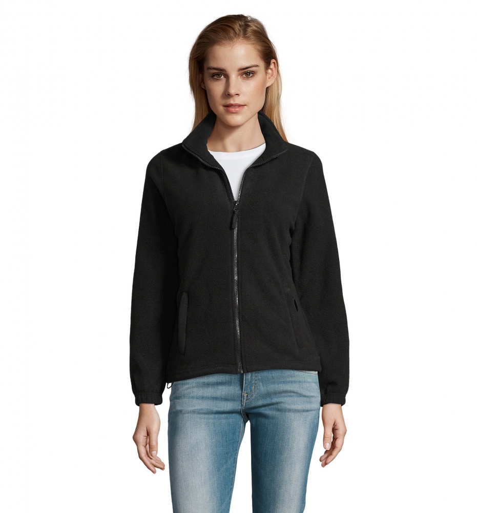 Logo trade corporate gifts picture of: NORTH WOMEN ZIPPED FLEECE