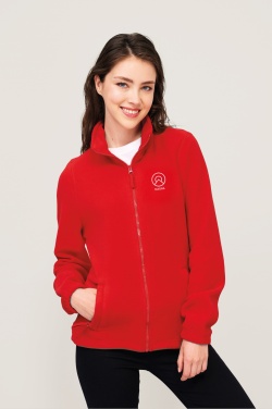 Logo trade promotional giveaway photo of: NORTH WOMEN ZIPPED FLEECE