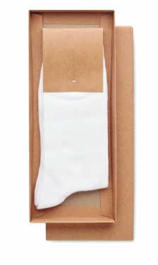 Logo trade promotional product photo of: Pair of socks in gift box L