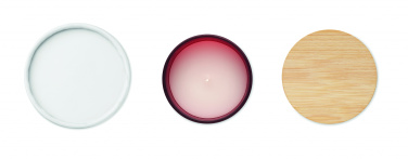 Logo trade promotional product photo of: Plant based wax candle 200 gr