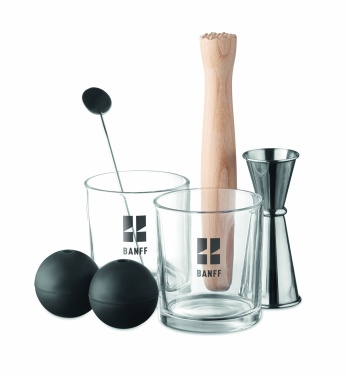 Logotrade promotional item picture of: Set of 7 pieces cocktail set