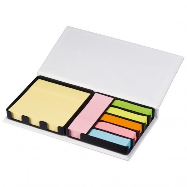 Logotrade promotional giveaway image of: Sticky note book AMARILLO