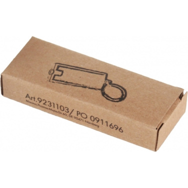 Logo trade promotional merchandise image of: Keyring LED BATH