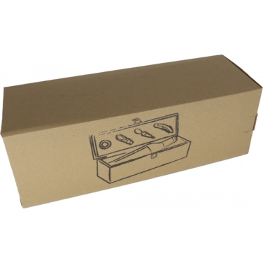 Logo trade promotional merchandise photo of: Wine box JESOLO