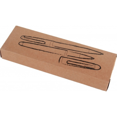 Logo trade promotional gifts picture of: Rosewood writing set OXFORD