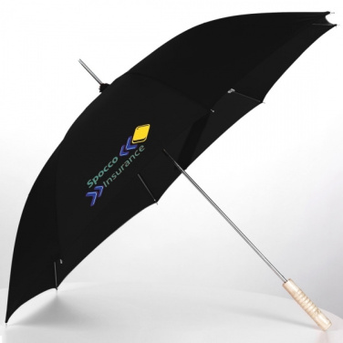 Logo trade corporate gifts picture of: Automatic walking-stick umbrella LE MANS