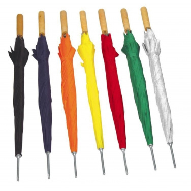 Logo trade corporate gifts picture of: Automatic walking-stick umbrella LE MANS