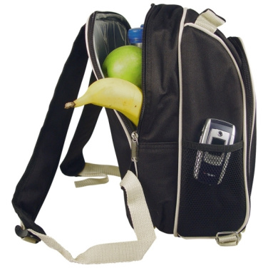 Logo trade promotional gifts image of: Luxurious picnic backpack with cool bag GEORGIA