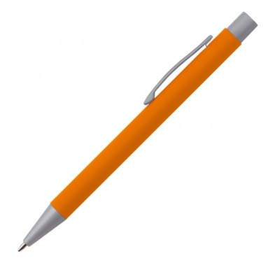 Logotrade promotional merchandise image of: Metal ballpen soft touch ABU DHABI