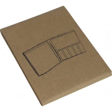 Logotrade advertising product image of: Adhesive note pad BURLINGTON