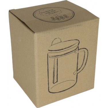 Logotrade corporate gift picture of: Glass mug JACKSON 420 ml