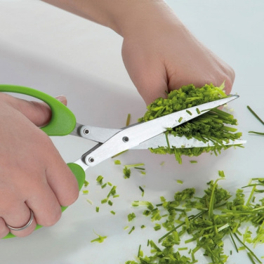 Logo trade promotional merchandise picture of: Chive scissors BILBAO