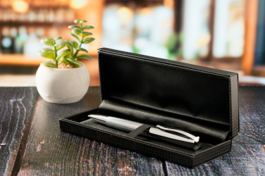 Logo trade promotional product photo of: Metal ballpen CHESTER