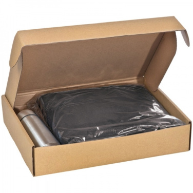 Logo trade corporate gifts picture of: Set fleece blanket and thermal flask LIVERPOOL