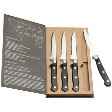 Logo trade corporate gifts picture of: Steak knife set LONDON