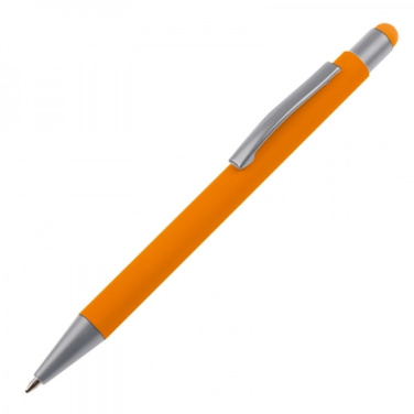 Logotrade promotional merchandise picture of: Metal ballpen touch pen soft touch SALT LAKE CITY