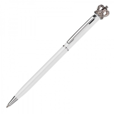 Logo trade promotional merchandise picture of: Metal ballpen KINGS PARK