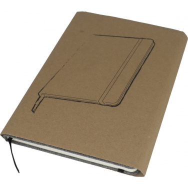 Logotrade promotional gift image of: Notebook A5 BREMEN