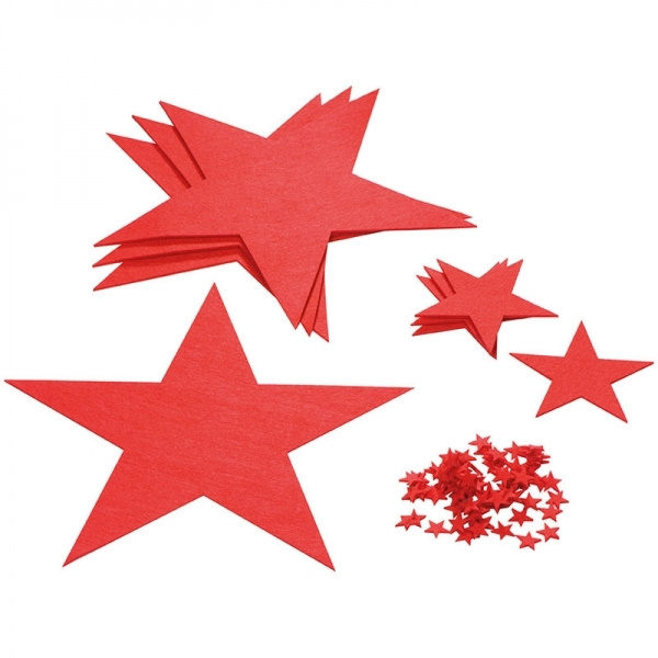 Logotrade promotional merchandise image of: Felt star set KARLSTAD