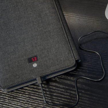 Logotrade promotional gift picture of: Power bank folder Leno